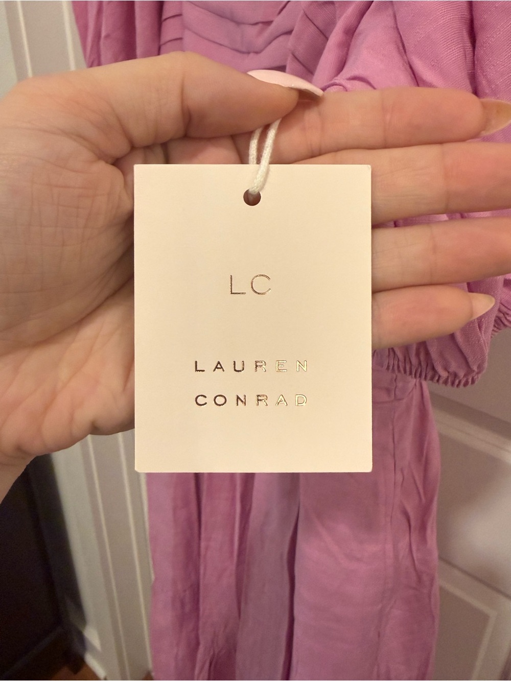 LC Lauren Conrad Plus Size Pink Pleated-Bodice Midi Dress Size 2X - Picture 6 of 12